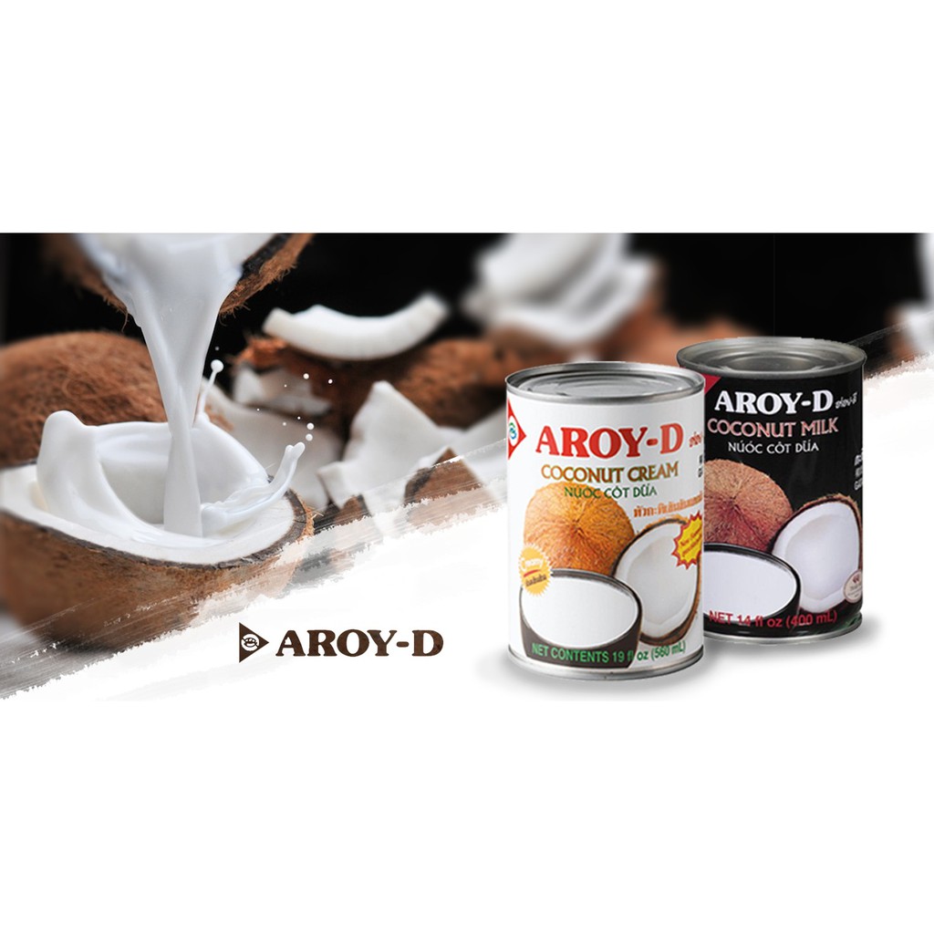 Nước Cốt Dừa Aroy-D 165ml (Thái Lan)