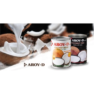 Nước Cốt Dừa Aroy-D 165ml - Nhập Khẩu Thái Lan | Aroy-D Coconut Milk 165ml