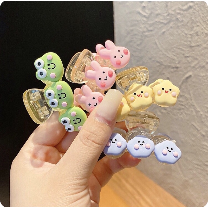 Kẹp Gấp Tóc [KÈM CHARM] SIêu Cưng