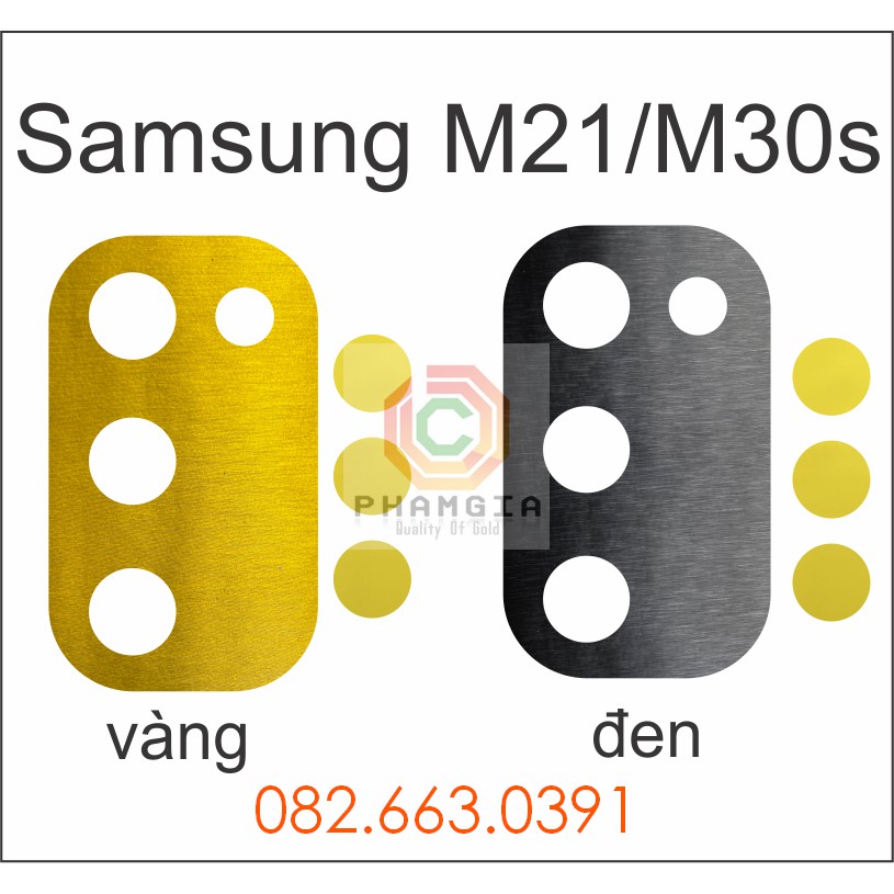 Dán decal  nhôm chống xước camera Samsung M51 / M21 / M30s