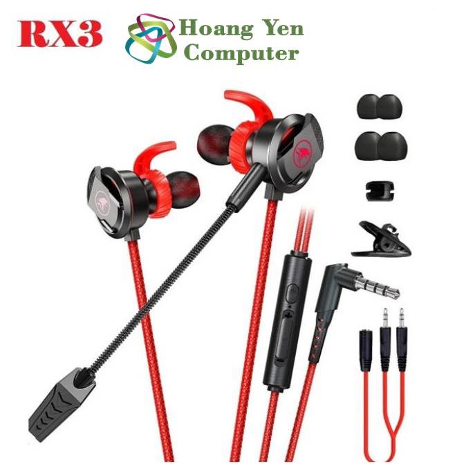 Tai Nghe Chuyên Game XMOWI RX3 Bass Tốt, Tích Hợp Micro Đàm Thoại - BH 3 Tháng