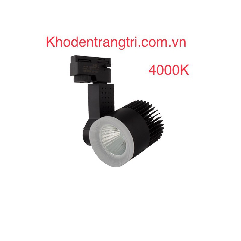 Đèn rọi Kingled DTL-20-D, 20W, Vỏ đen. Ánh sáng Trắng, vàng, trung tính. Bảo hành 2 năm