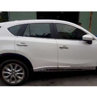 Full bộ nẹp chân kính và cong kính mazda cx5