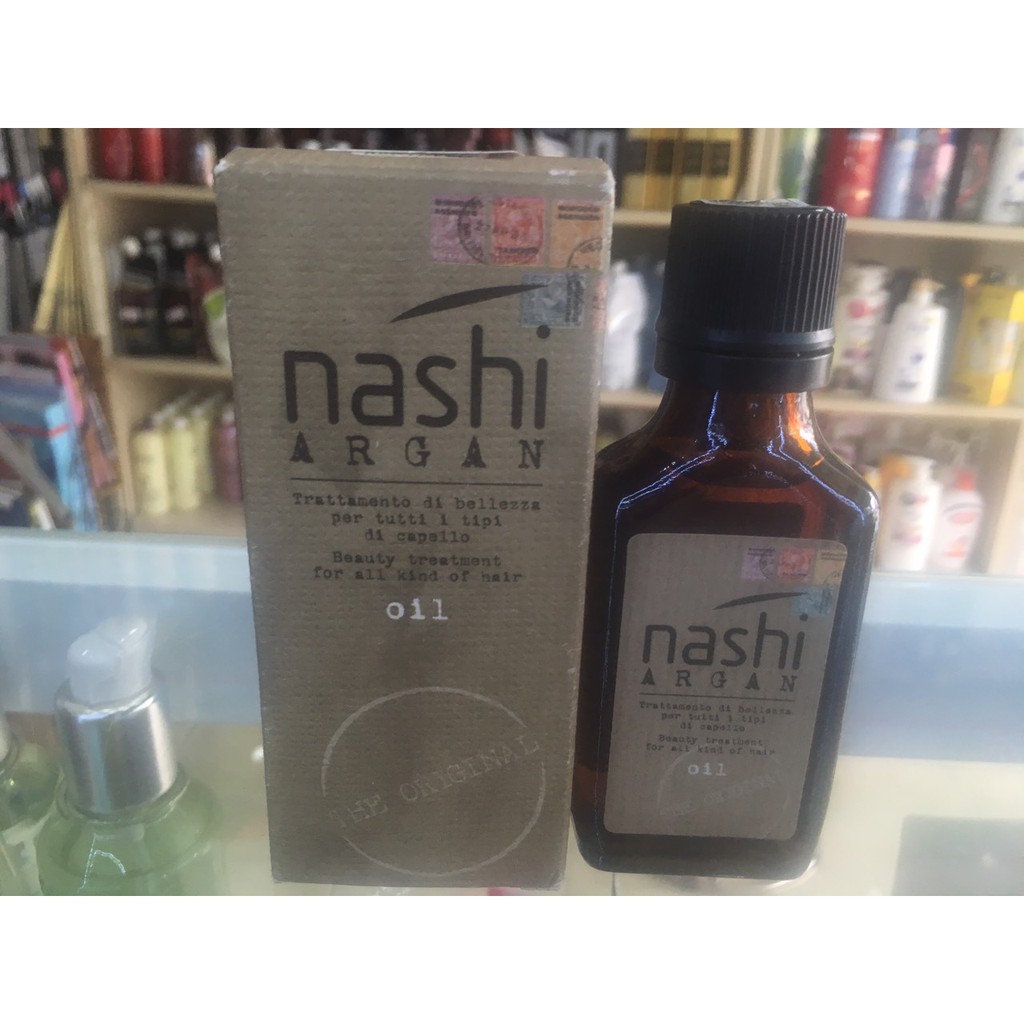 _Tinh Dầu Phục Hồi Tóc Hư Tổn Nashi Argan Oil 30ML chính hãng