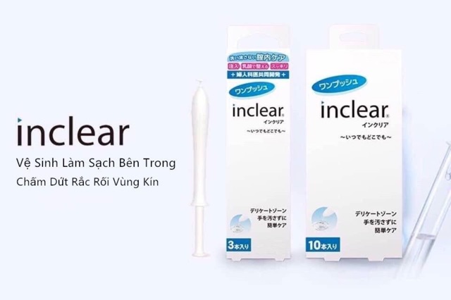 ĐŨA THẦN INCLEAR NHẬT BẢN - dung dịch vệ sinh