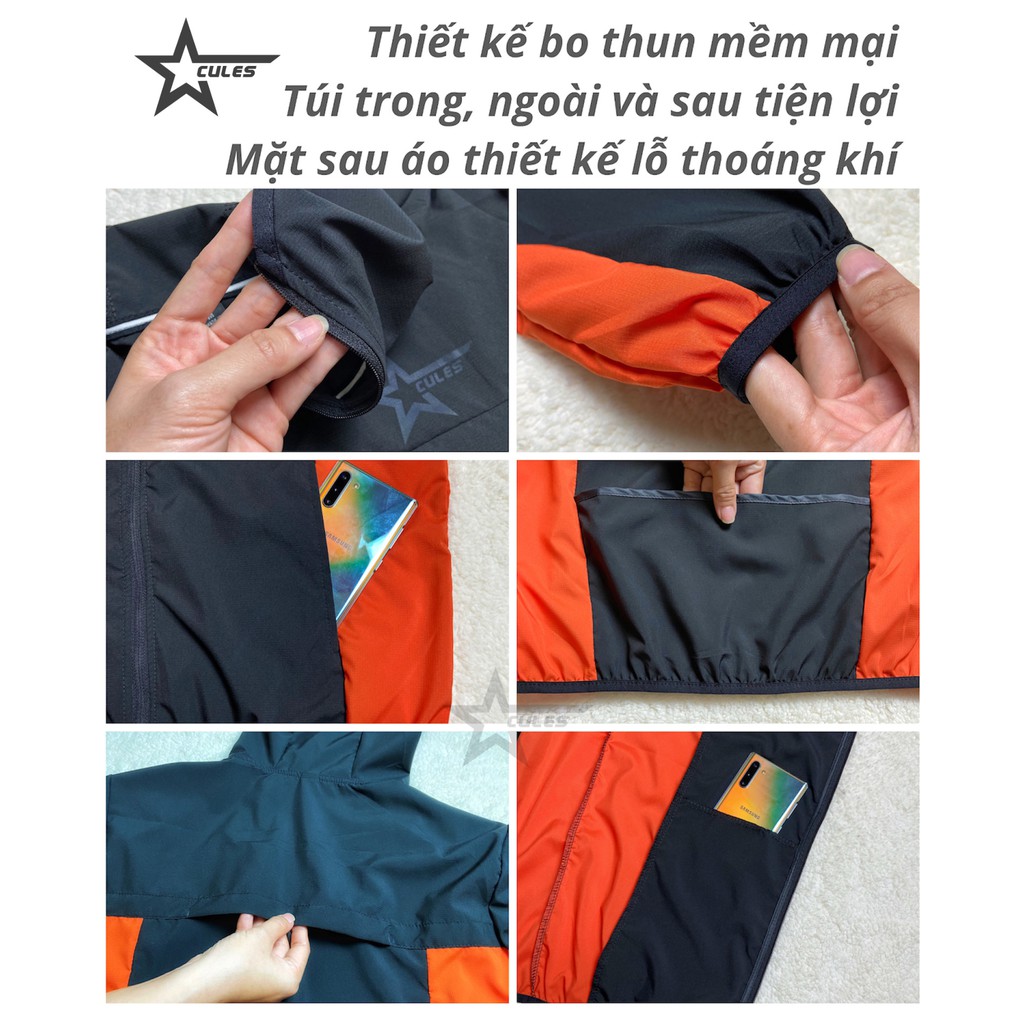 Áo khoác dù nữ - áo chống tia UV Cules | BigBuy360 - bigbuy360.vn