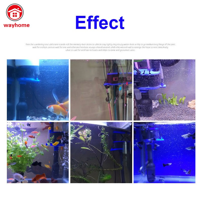Máy bơm nước bể cá thiết kế 3 trong 1