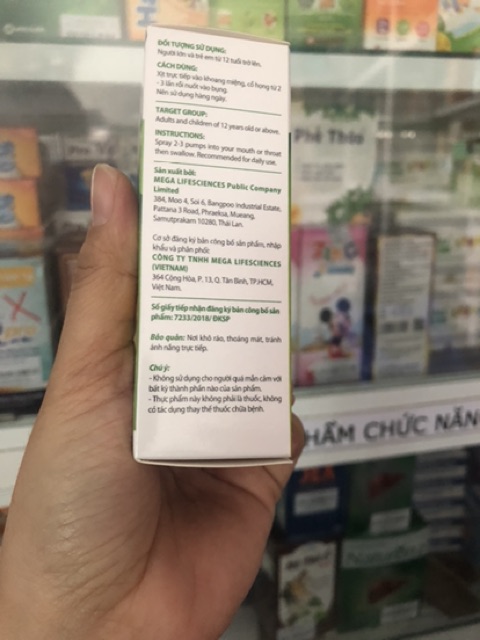 Eugica - xịt họng thảo dược (Mega We Care) | BigBuy360 - bigbuy360.vn