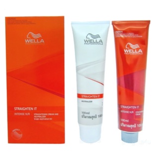 THUỐC DUỖI TÓC WELLA DẠNG GEL (MÀU CAM )100MLx2