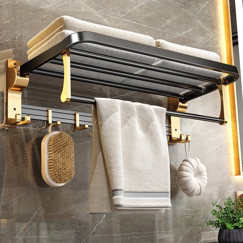 Giá đỡ MEIDOO treo khăn gắn tường tiện lợi cho phòng tắm