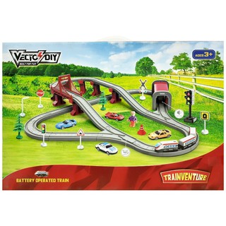 Vt1885 đồ chơi lắp ráp đường ray pin