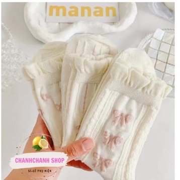 Tất vớ nữ cổ nhún siêu xinh