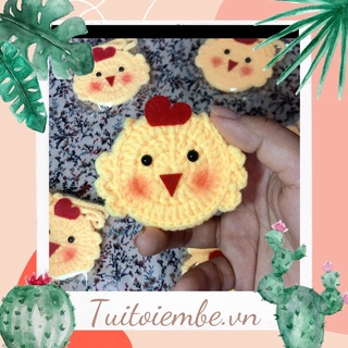 Túi tỏi em bé. Túi tỏi handmade. Túi tỏi gà con