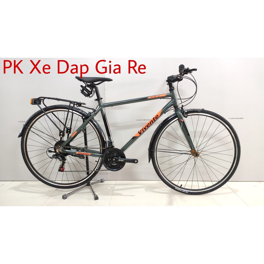 Xe đạp thể thao VIVENTE METRO, Khung Nhôm siêu nhẹ, Group SHIMANO 21 tốc độ, Xe mới, Bảo hành 1 năm