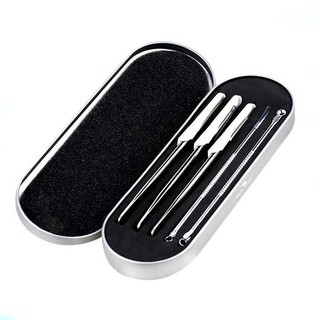 (Hàng Mới Về) Set 5 Dụng Cụ Lấy Mụn Đầu Đen Chăm Sóc Da Mặt