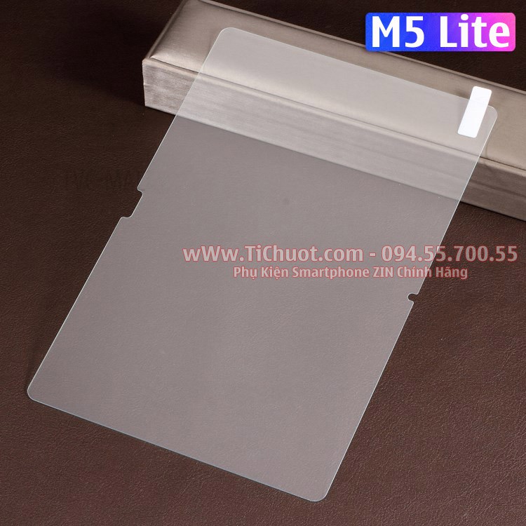 [Ảnh Thật] Kính CL MTB Huawei MediaPad M5 Lite 10.1&quot; 2018 Cường Lực Mài Cạnh 2.5D-9H-0.26mm