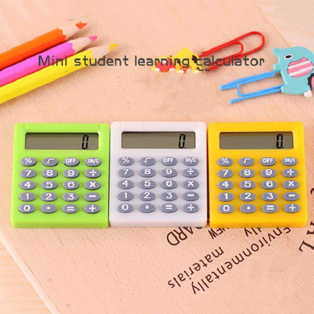 Máy Tính Điện Tử AUGUSTINA Hình Vuông Nhỏ Dễ Thương Cho Văn Phòng / Học Sinh