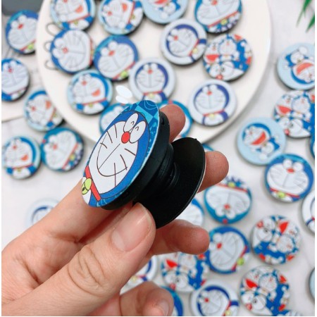[SALE 6K] Giá Đỡ Popsocket Tròn Hình Doremon và Kitty