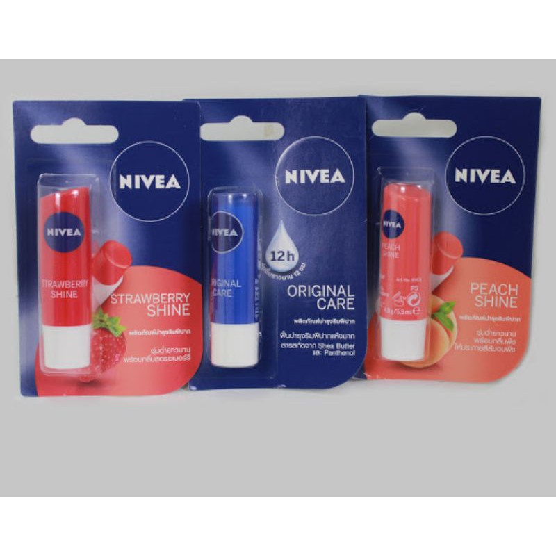 Son dưỡng ẩm chuyên sâu NIVEA Original Care ( 4,8g)