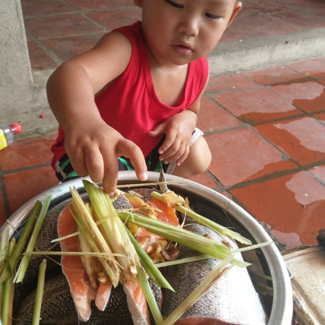 Ruốc cá hồi sapa mẹ Bi
