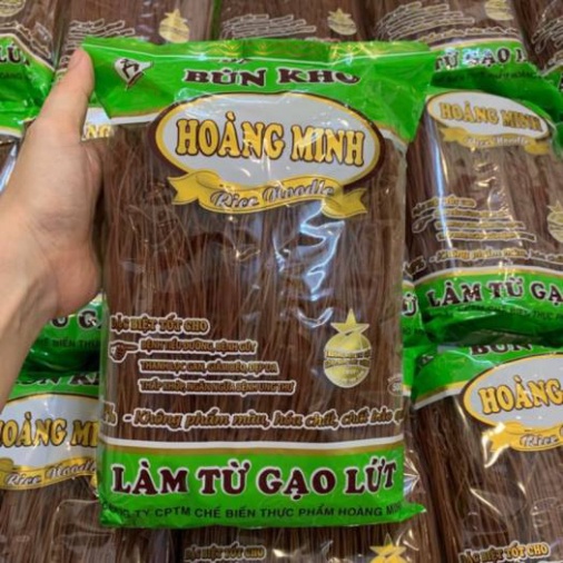 Bún Gạo Lứt Đỏ Hoàng Minh Hỗ Trợ Giảm Cân Ăn Kiêng *FREESHIP* Bún Gạo Lức Giảm Cân Ăn Kiêng Eat Clean Thực Dưỡng