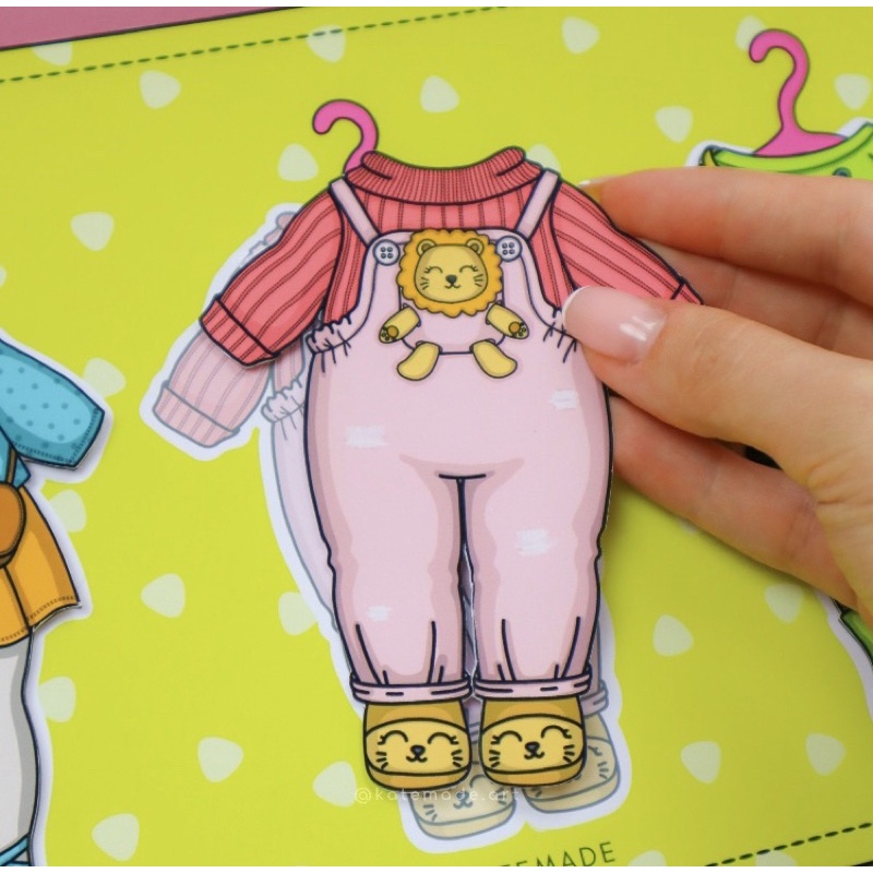 Búp bê giấy em bé búp bê giấy siêu xinh