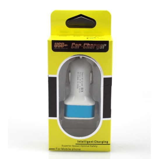 Đầu Tẩu Củ Sạc 2 Cổng USB Đa Chức Năng Trên Xe Ô Tô USA 2976