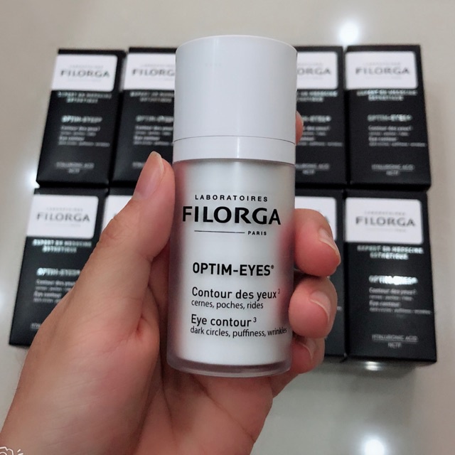 Filorga Optim-Eyes -Kem Dưỡng Ba Tác Động Gồm Giảm Quầng Thâm, Bọng Mắt, Nếp Nhăn 15ml