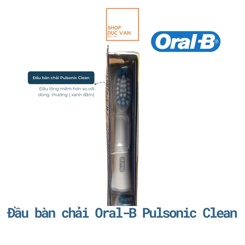 Đầu Bàn Chải Thay Thế Pulsonic Clean Đầu Lông Mềm Dành Cho Trẻ Em và Người Có Chân Răng Nhạy Cảm