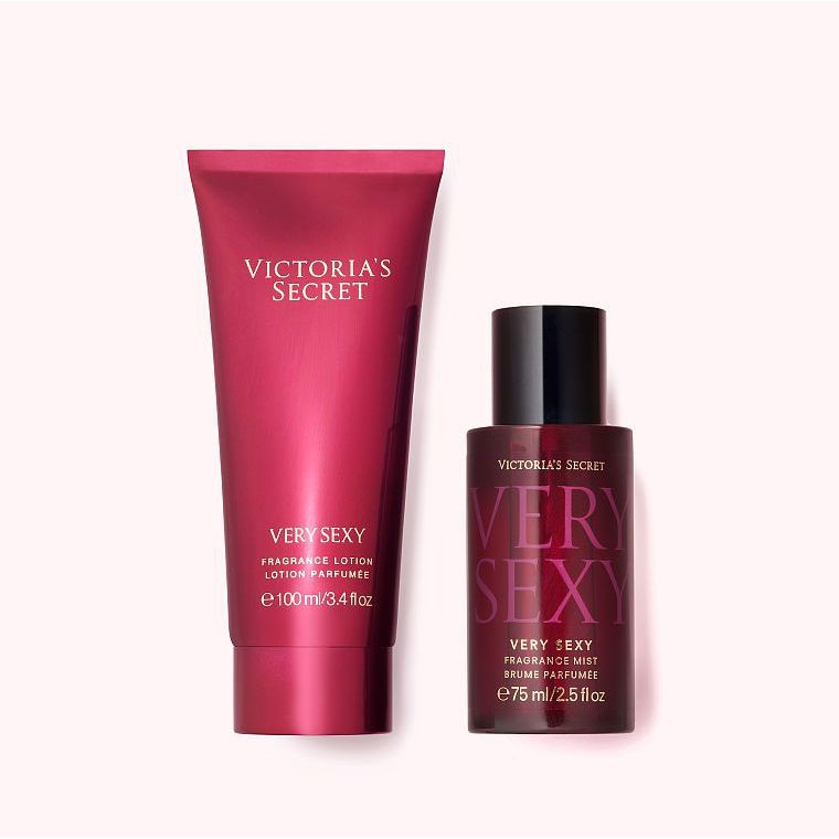 Bộ Xịt thơm và dưỡng thể toàn thân Victoria's Secret VERY SEXY 2020