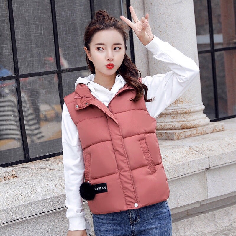 Áo phao ghile nữ ms19( sẵn hàng gửi luôn)