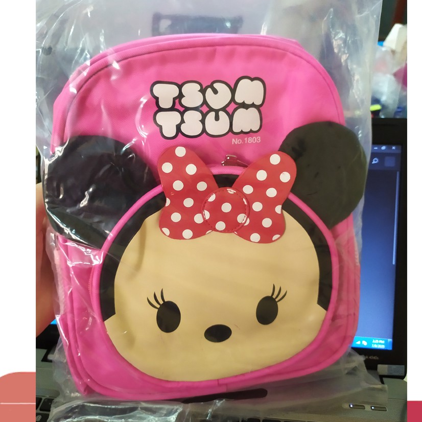 Balo, cặp sách Disney 2 ngăn dễ thương cho bé mẫu giáo