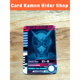 Card kamen rider Zi-O ( trắng đen)