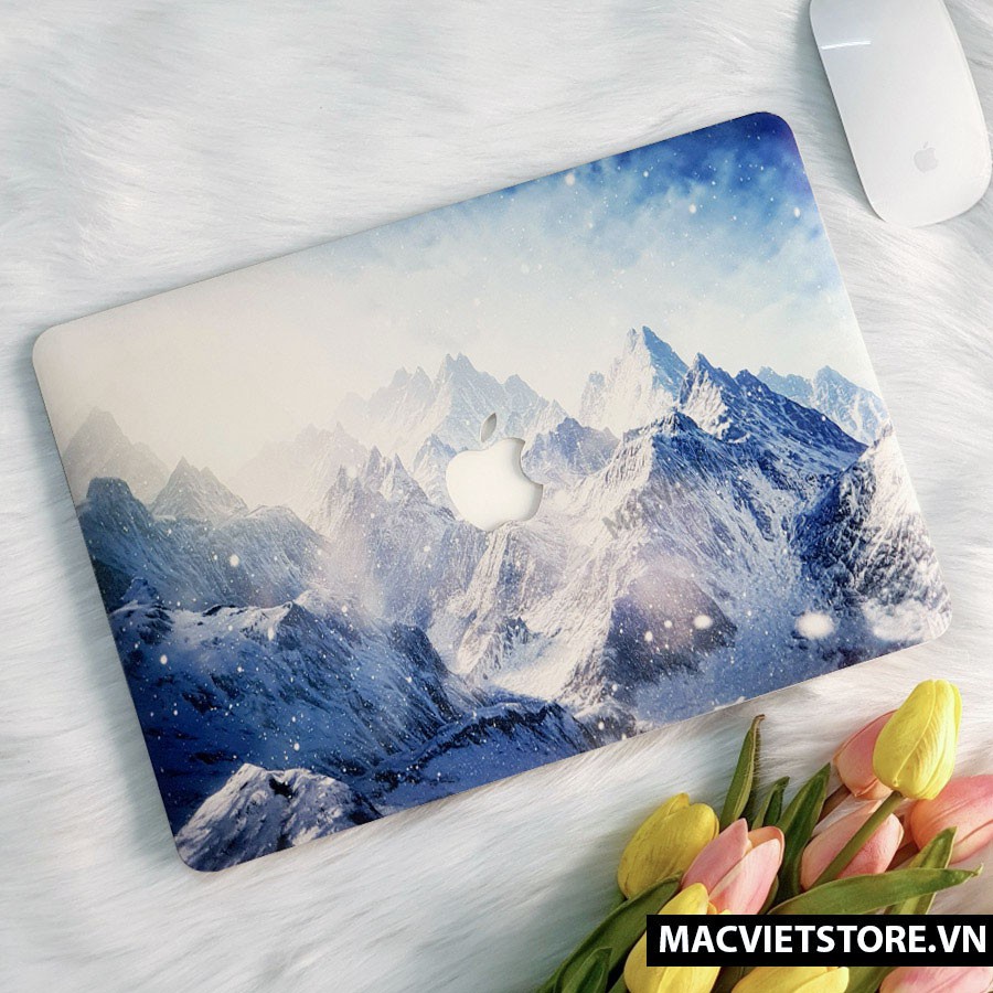 [ 3-IN-1] Album Case Macbook, Ốp Lưng Macbook Hoạt Hình (Tặng Nút Chống Bụi, Kẹp Chống Gẫy Sạc)