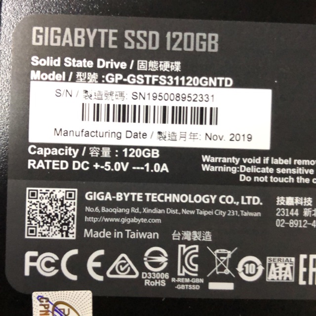 Ổ cứng SSD120 GIGABYTE | BigBuy360 - bigbuy360.vn