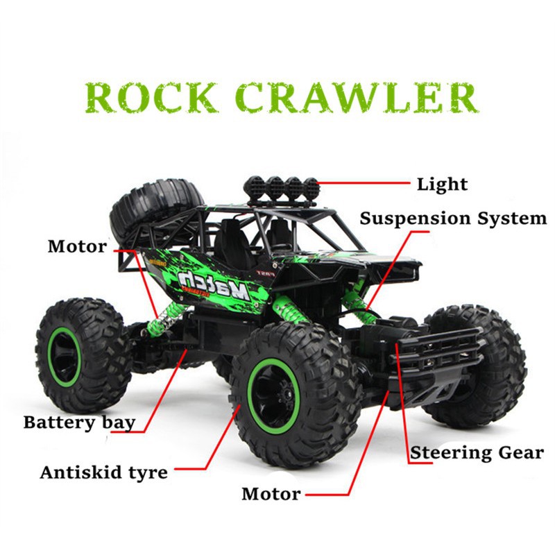 RC RC Xe Tải Điều Khiển Từ Xa 24 Giờ 1: 12 4wd Và Phụ Kiện