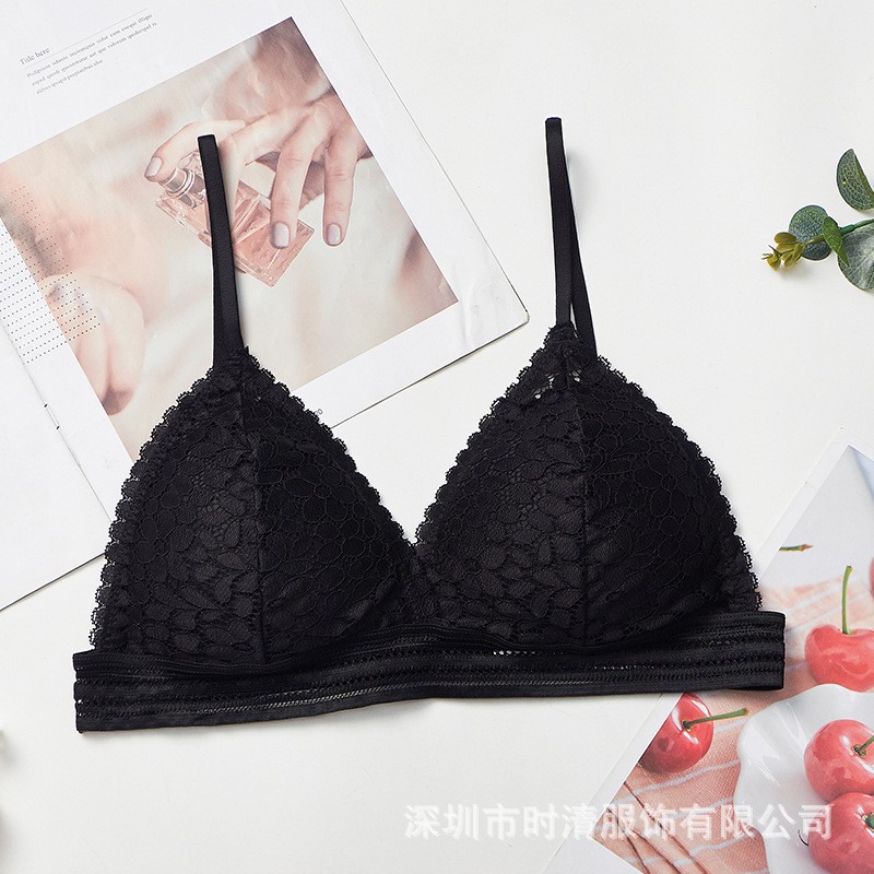 Áo bra ren nữ 2 dây đẹp, áo lót không gọng ren hoa quyến rủ VALICA 7313 | BigBuy360 - bigbuy360.vn