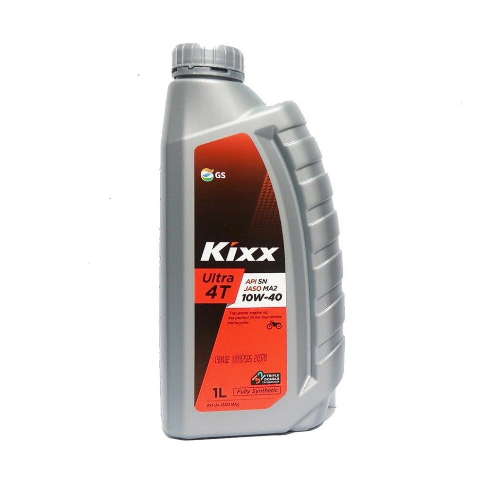 { DẦU ĐỘNG CƠ XE SỐ } KIXX Ultra 4T SN 10W40 1lít lựa chọn hoàn hảo cho xe máy bốn kỳ , công nghệ tổng hợp hiệu quả cao.