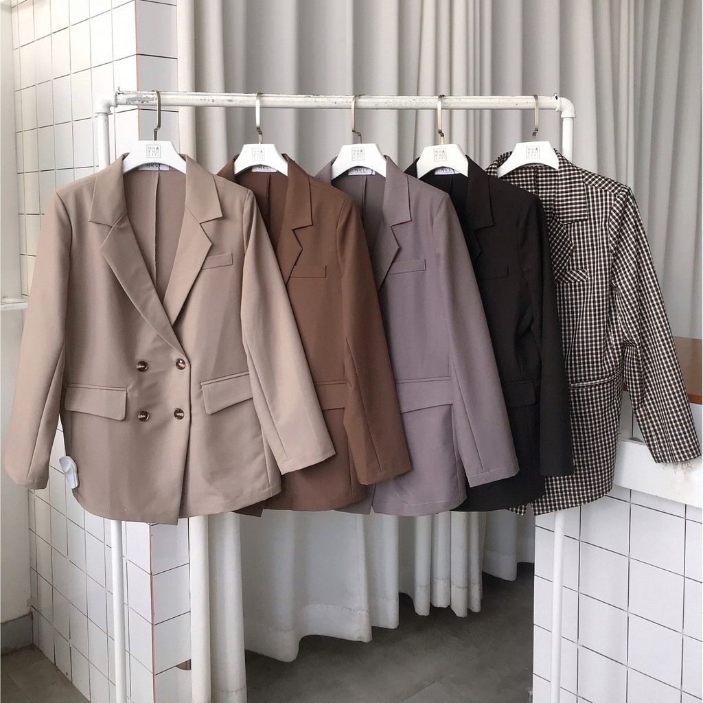 Áo khoác blazer 4 nút TK - AKTK035 | BigBuy360 - bigbuy360.vn