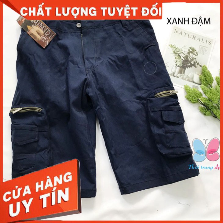Quần kaki lửng túi hộp cho nam từ 63-80kg - QN56 - Hàng nhập khẩu
