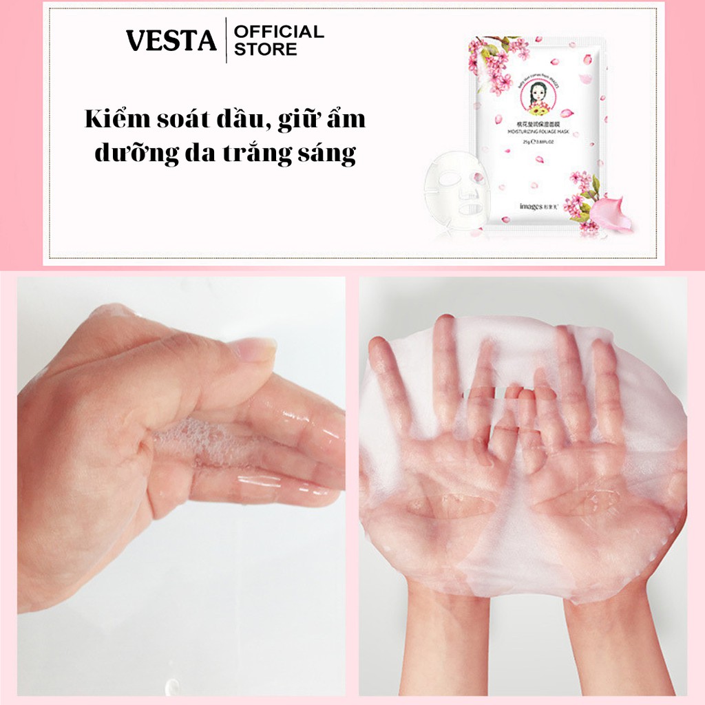 Mặt Nạ 💕𝑭𝒓𝒆𝒆𝒔𝒉𝒊𝒑💕 Mặt Nạ Giấy Dưỡng Da Cấp Ẩm - Mask Hoa Anh Đào Images | BigBuy360 - bigbuy360.vn