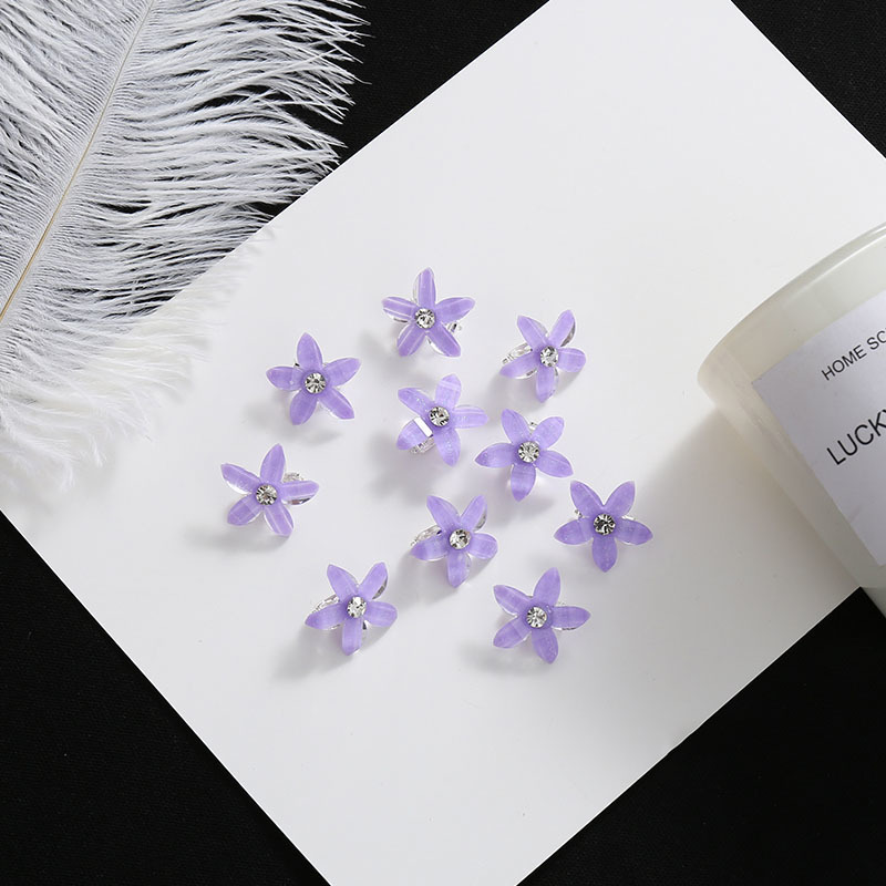 Set kẹp tóc mini xinh xắn tùy chọn màu sắc dành cho cô dâu