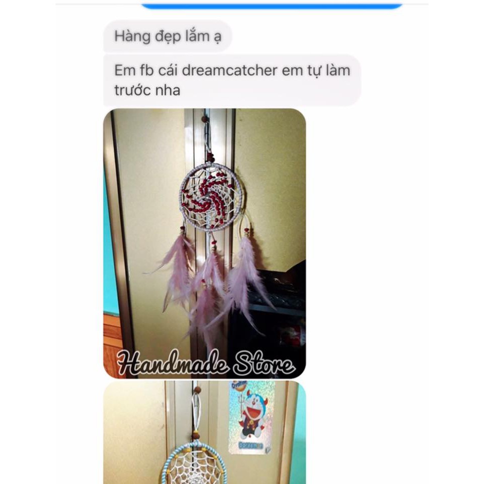 Lông vũ làm Dreamcatcher