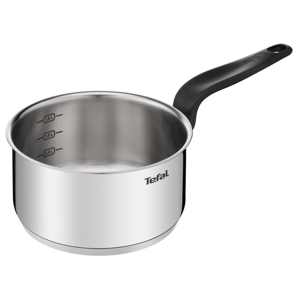 Nồi cán dài/quánh inox đáy từ Tefal Primary 18cm, 2.1L