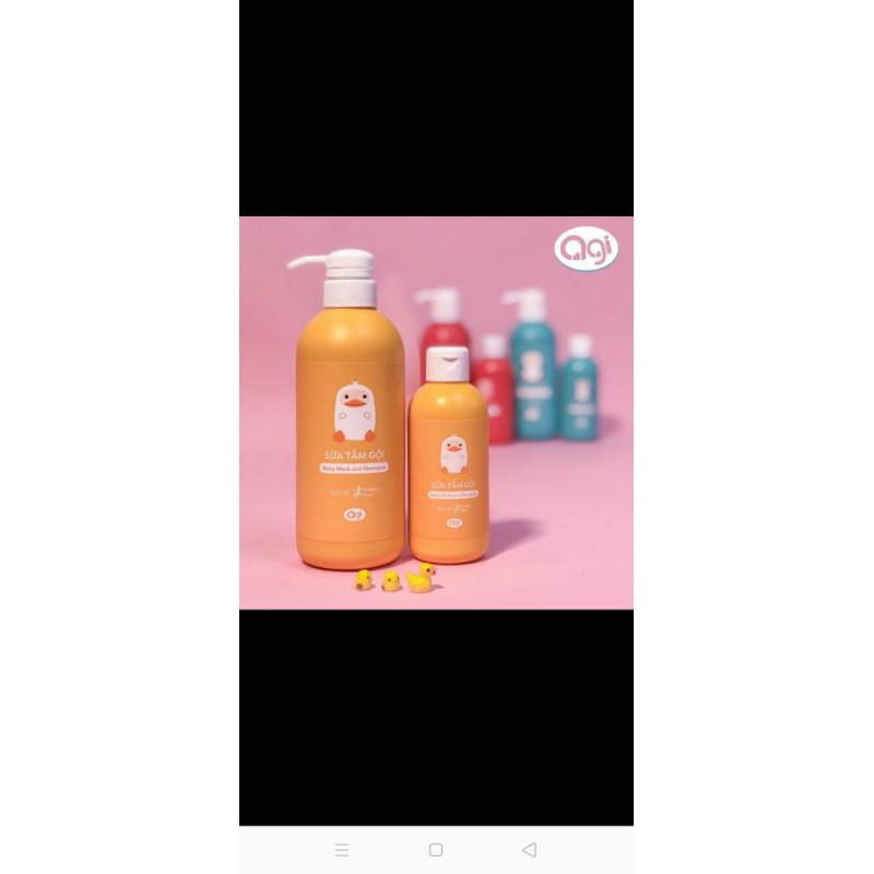 Sữa tắm gội 2in1 (200ml-500ml)