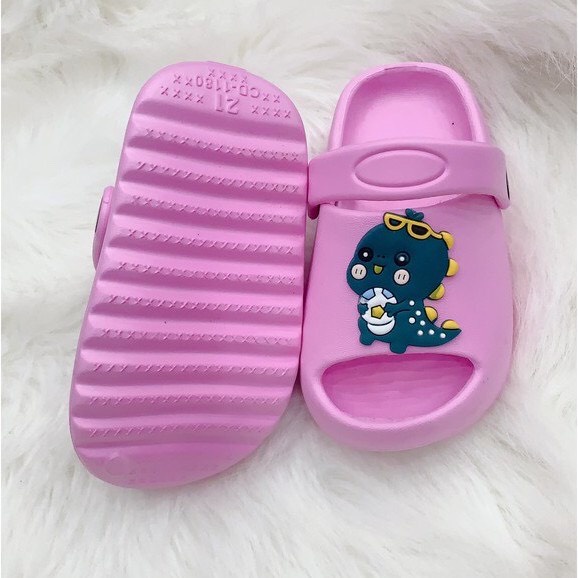 Dép bánh mì hở mũi, quai hậu khủng long, gấu siêu xinh siêu nhẹ