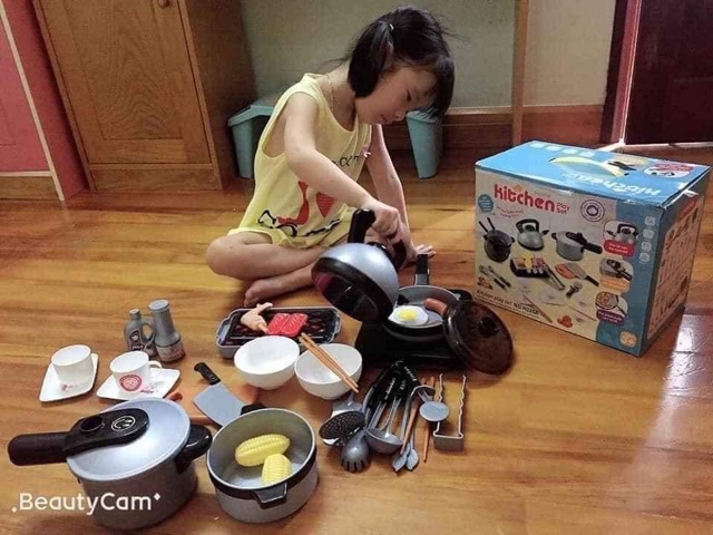 Bộ đồ chơi nấu ăn cho bé