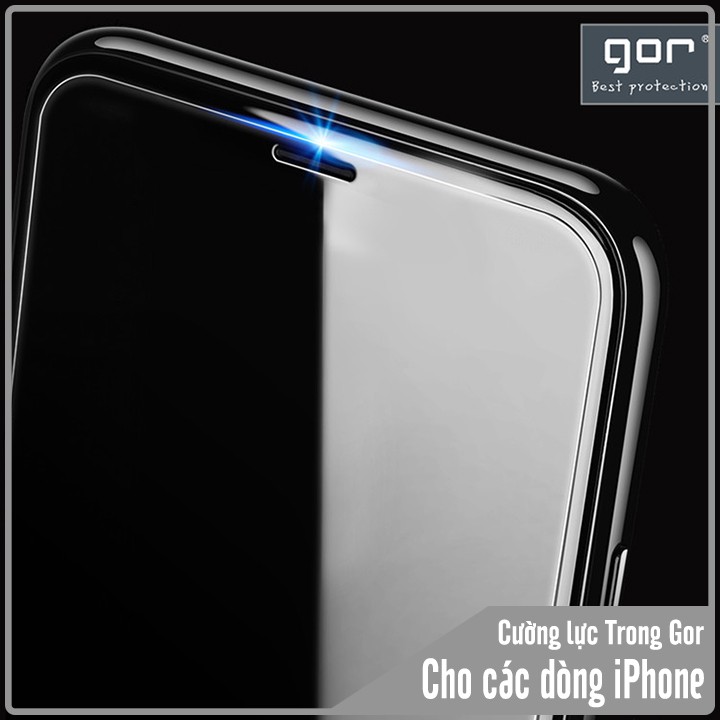 Bộ 2 kính cường lực Gor cho các dòng iPhone 14ProMax-14-13ProMax-13-12Pro-12-12Mini-11ProMax-11Pro-11-XSMax-X-XR-7-8 Plu