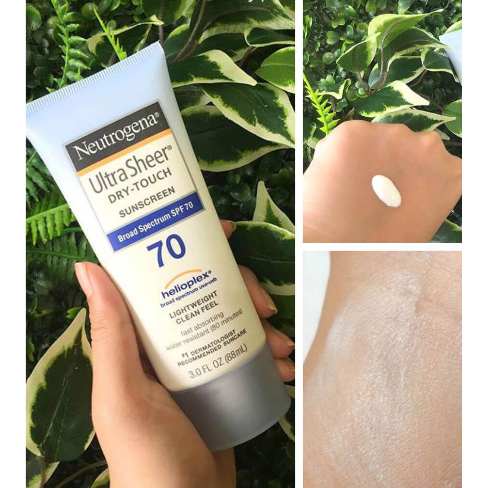 Kem chống nắng Neutrogena Ultra sheer spf 70