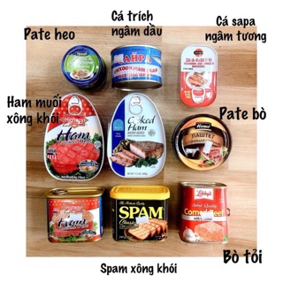 Các loại đồ hộp